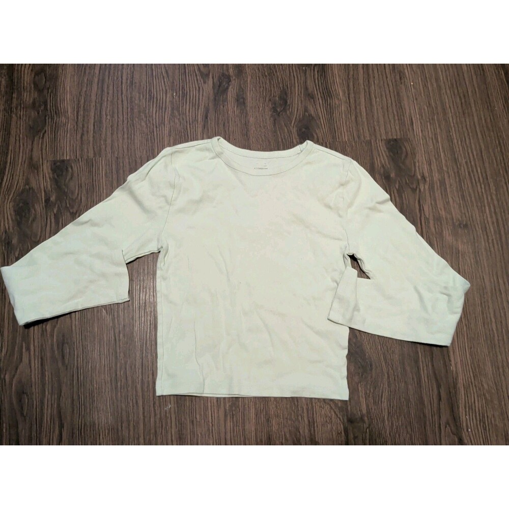 pink by victoria secret T Shirt Women's Size Medium Light Green Cropped